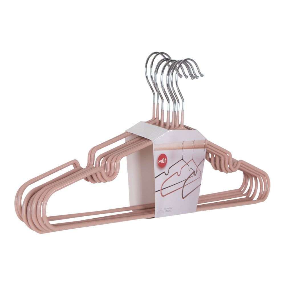 Massa Hangers - Metalen hangers met rozencoating S/10