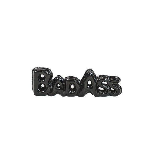 HV Ballonornament 'Badass' - Zwart - 31,5x4x9,8cm