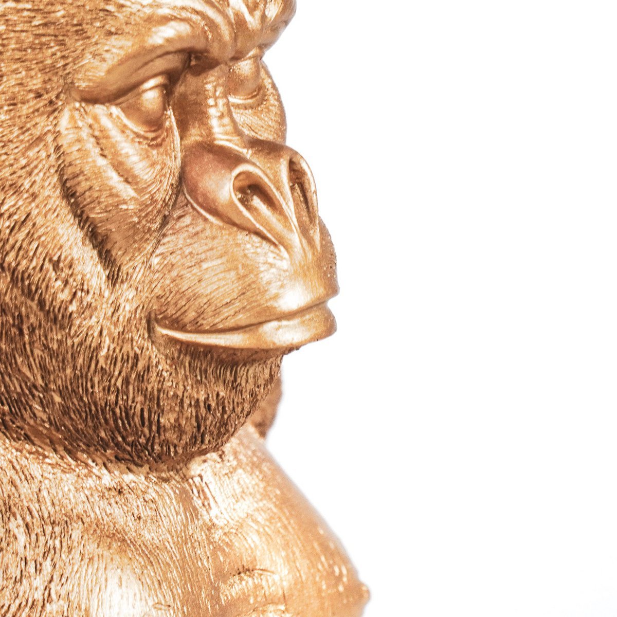 HV Gorilla - Goud - 24x26x36,5 cm