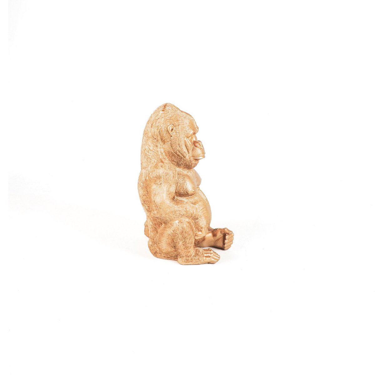 HV Gorilla - Goud - 24x26x36,5 cm