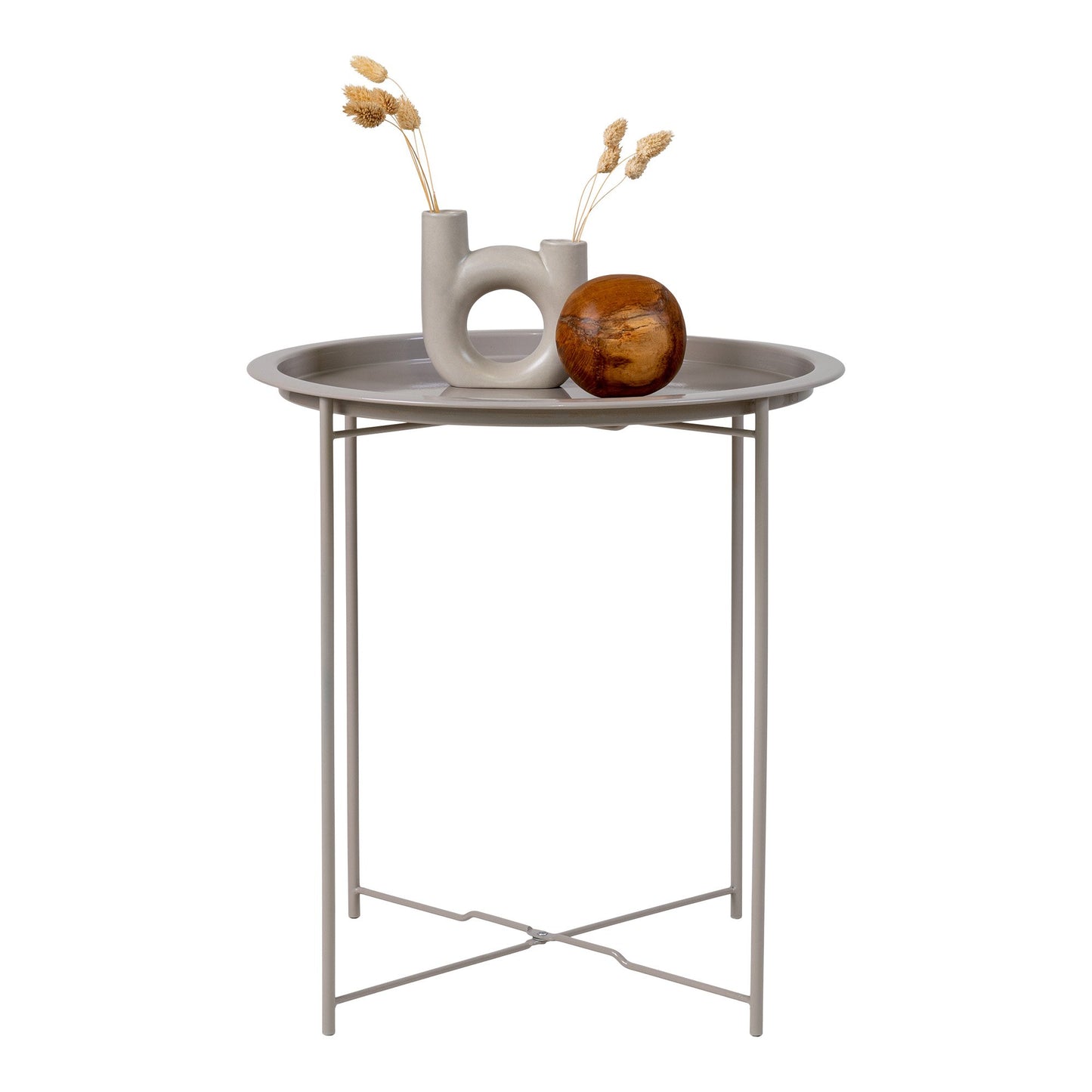 Bastia Bijzettafel - Grijs Beige